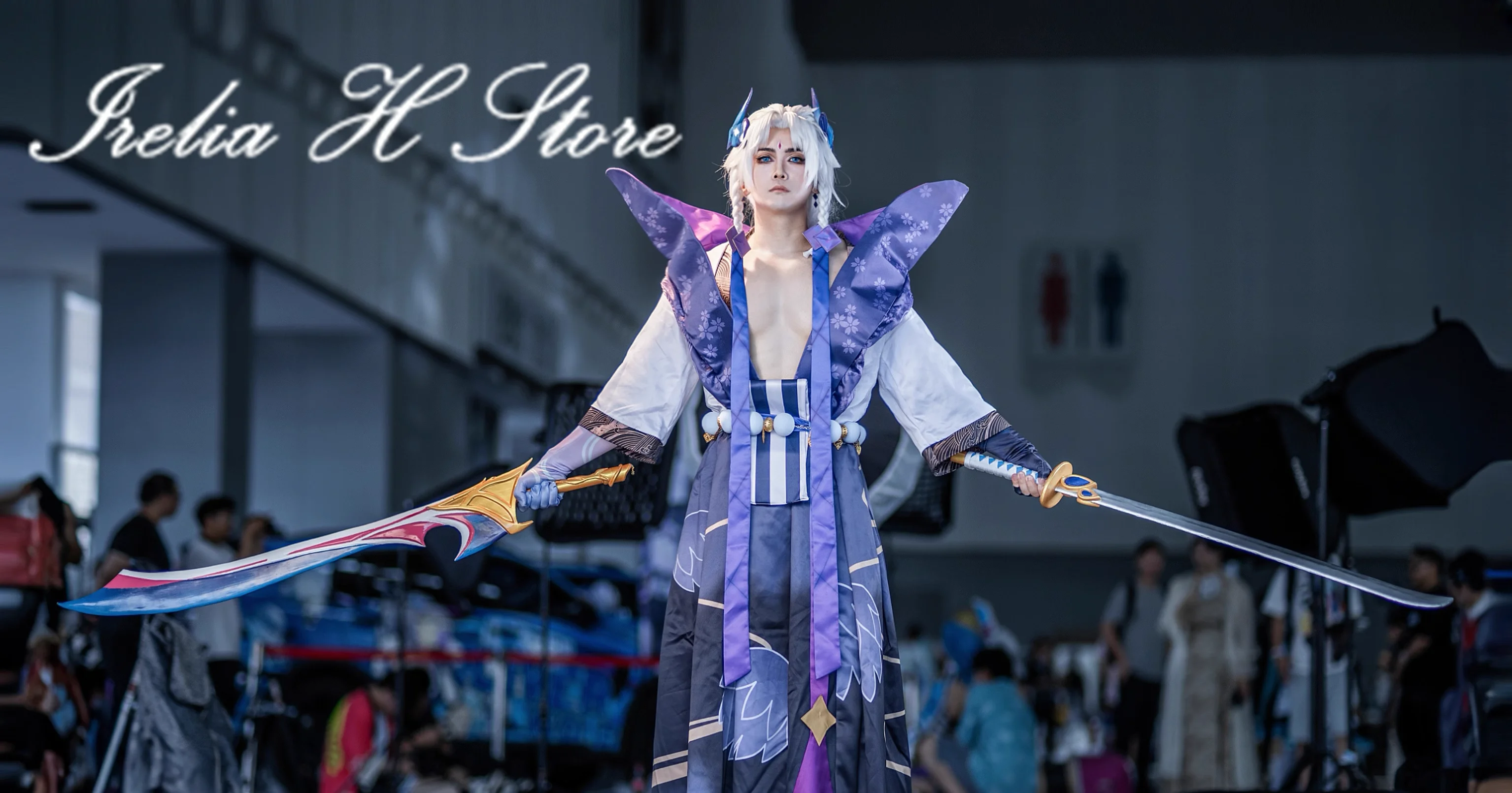 Irelia H yong Spirit Blossom de LOL The Unforgotten Yone Cosplay