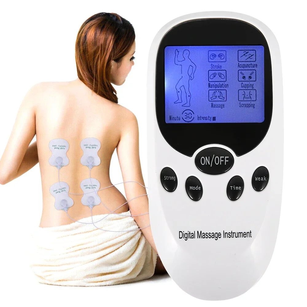 6 Models Electric Herald Tens Unit Electrode Pads Neck Back Body Digital Therapy Massager Muscle Stimulator Electrostimulator