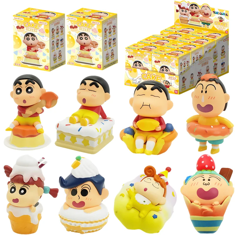 

JANDOOM Crayon Shin-Chan Sakurada Nene Boochan, милый мультяшный аниме-фигурка, модель куклы с рисовым зерном, украшение для рабочего стола, подарки на день рождения