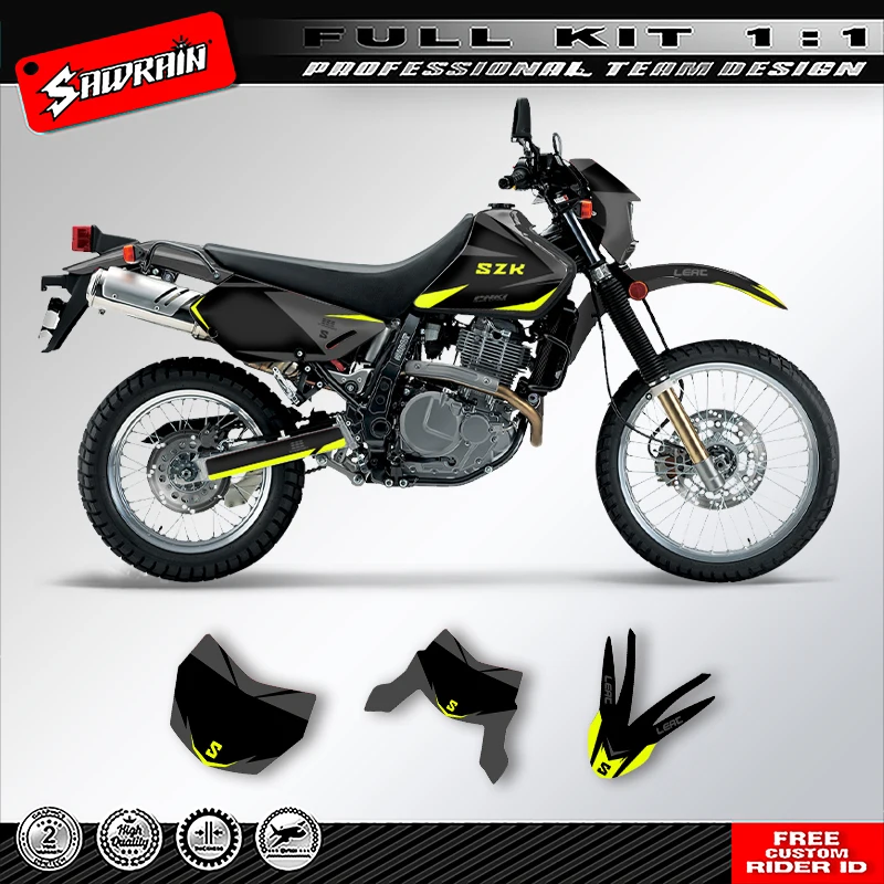 

Sawrain For SUZUKI DR650 1996 1997 1998 1999 2000-2021 Custom Motorcycle Graphics Backgrounds Decal Stickers Kit 003