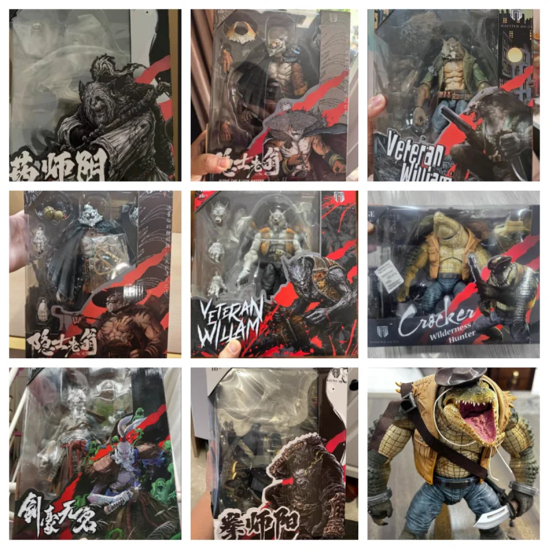 

Artisan Alliance Furry Planet - Подвижные аниме-фигурки: Белый Тигр, Отшельник, Старейшина, Белый Волк, Мужчина, Уильям, Крокодил, Панда (в наличии)