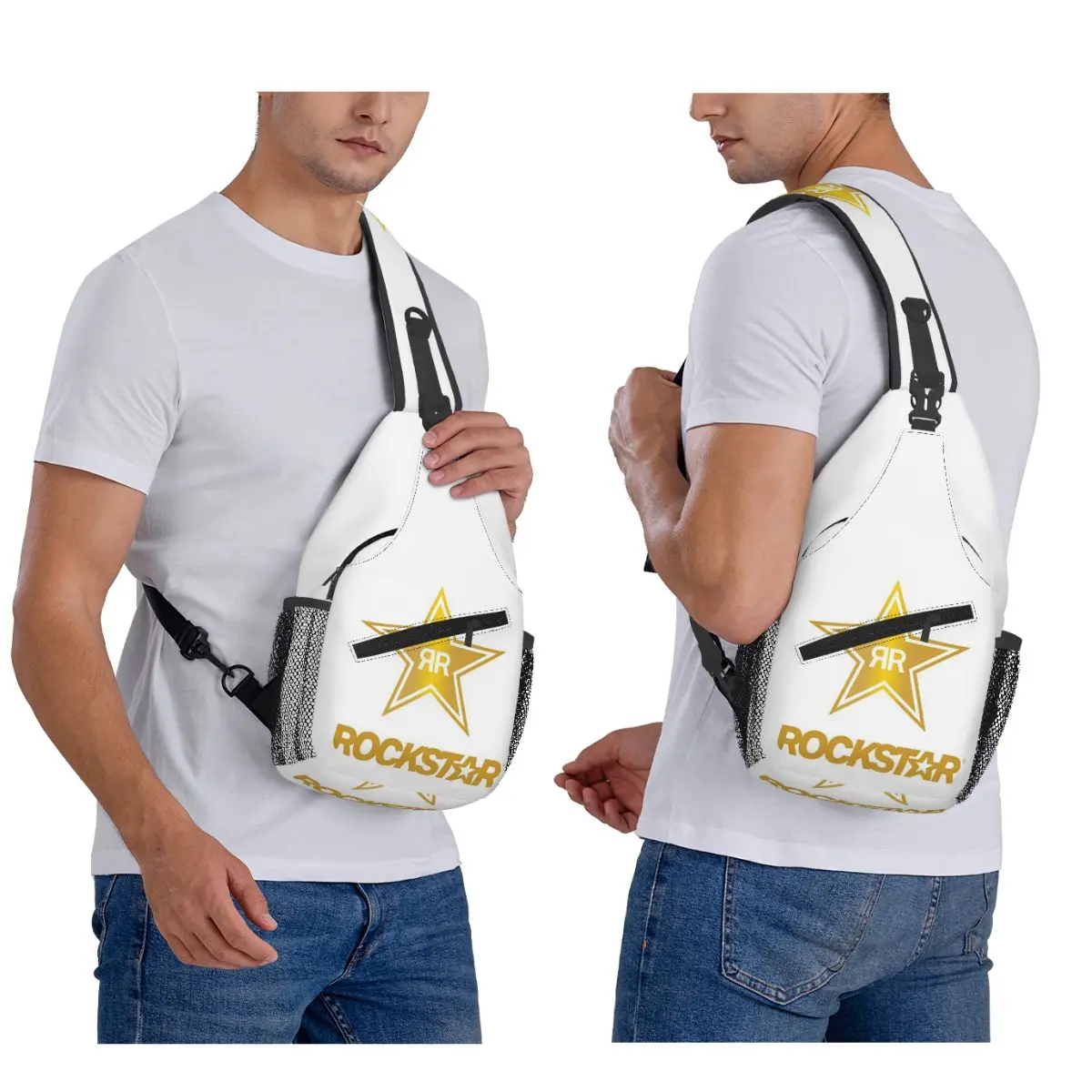 

Rockstar Energy Drink нагрудная сумка мужской рюкзак через плечо нагрудная сумка дорожный походный рюкзак сумка на плечо