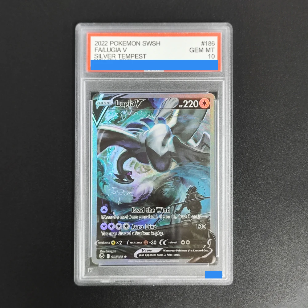 Proxy POKEMON SWORD & SHIELD LOST ORIGIN #186 GIRATINA V Authentication Grading 10 Collection Game Card