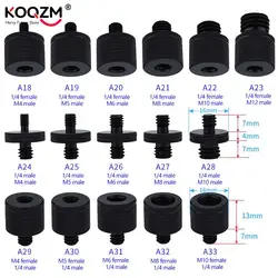 Dslr Camera Tripod Ballhead Conversion Screw 1/4 To M4 M5 M6 M8 M10 Inch Projector Bracket Adapter Photography Accessories
