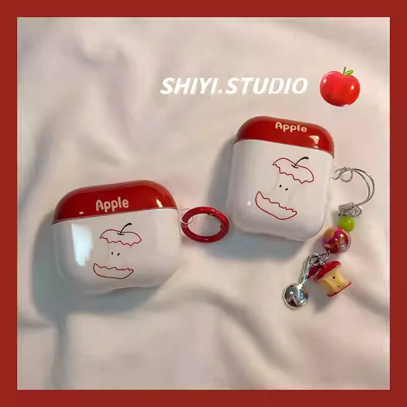 

Creative 3D for Airpids 4th Generation Earphone Case, for Apple Airpods Pro3 2 Protective Case 4 3rd Generation Red Fruit Gift