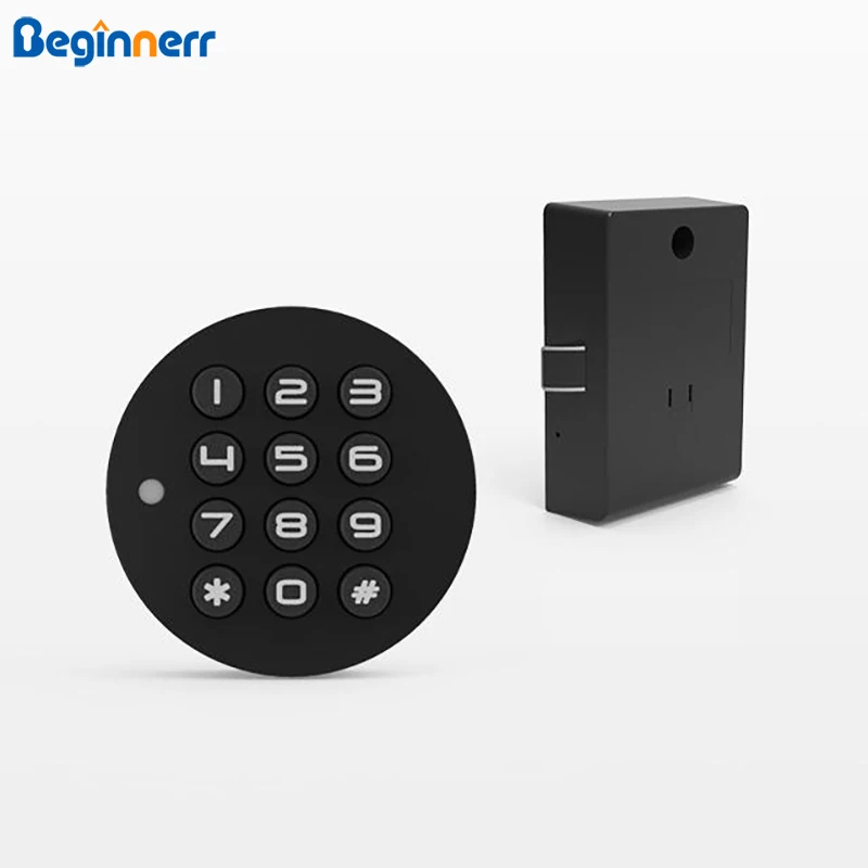 Beginnerr Hot Sell Password Drawer File Cabinet Locker Lock Emergency Unlock Key Electronic Code Smart Combination Lock