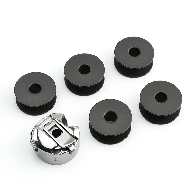 

TOWA Bobbin Case BC-DB1-NBL1 and 40264A Bobbin Set Fit Brother S7200JUKI DDL-5550, 8700, 9000, JACK A2, A3 Sewing Machines