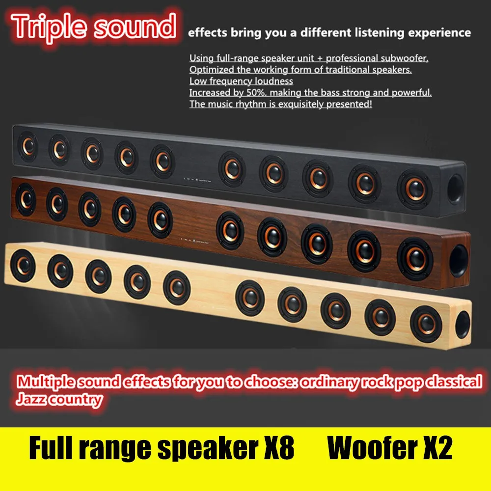 

TV Speaker Computer Speakers Home Theater 10 Speakers High Power Subwofer Column Soundbar with Subwoofer for TV Music System Box