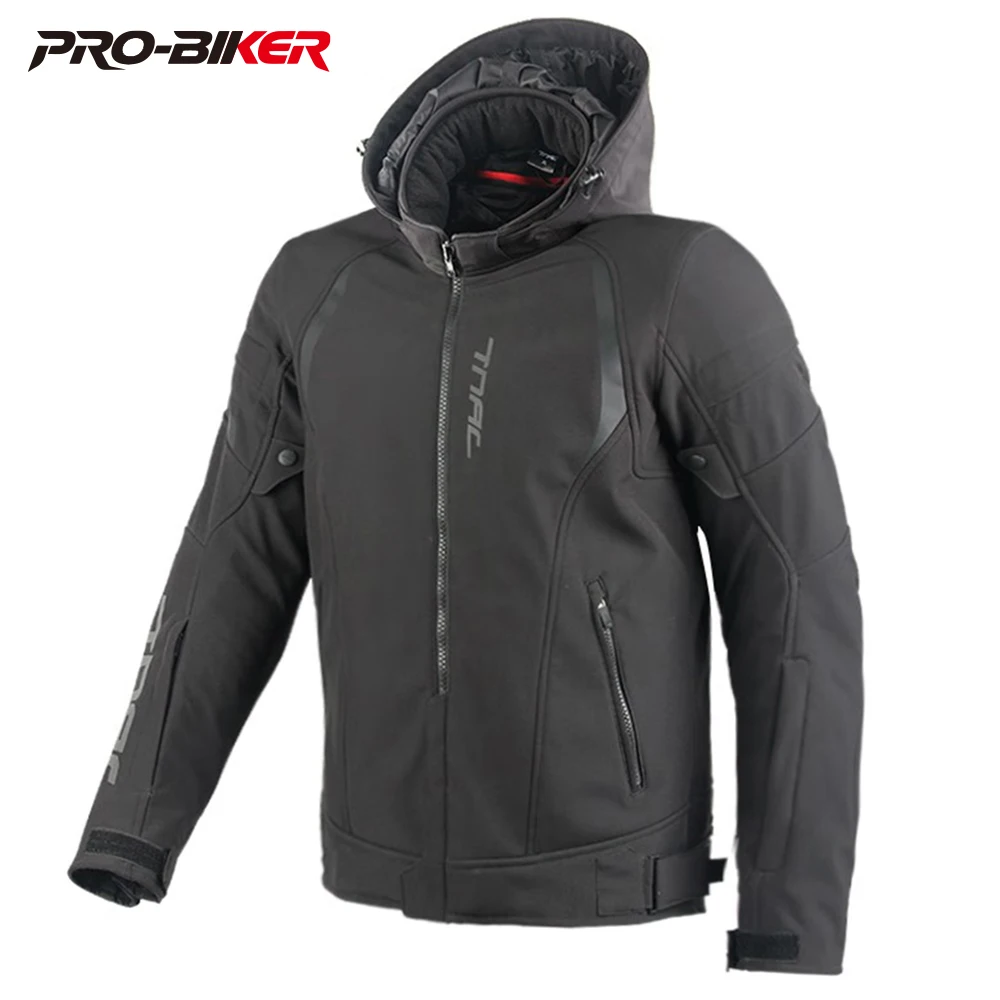 

TNAC Four Season Motorcycle Jacket Warm Riding Waterproof Casual Commuter Motorcycle Riding Clothes For Men And Women