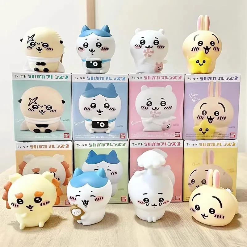 

Bandai's Official "Gii Kawa Friends 3" Food and Play Plush Toy Blind Box Figurine Figurine From Japan