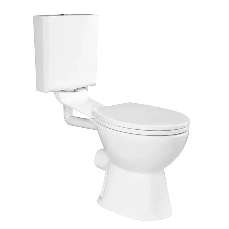 

Ceramic Down two piece Floor Standing Bathroom Two Piece Toilet cistern rimless toilet bowl with flush