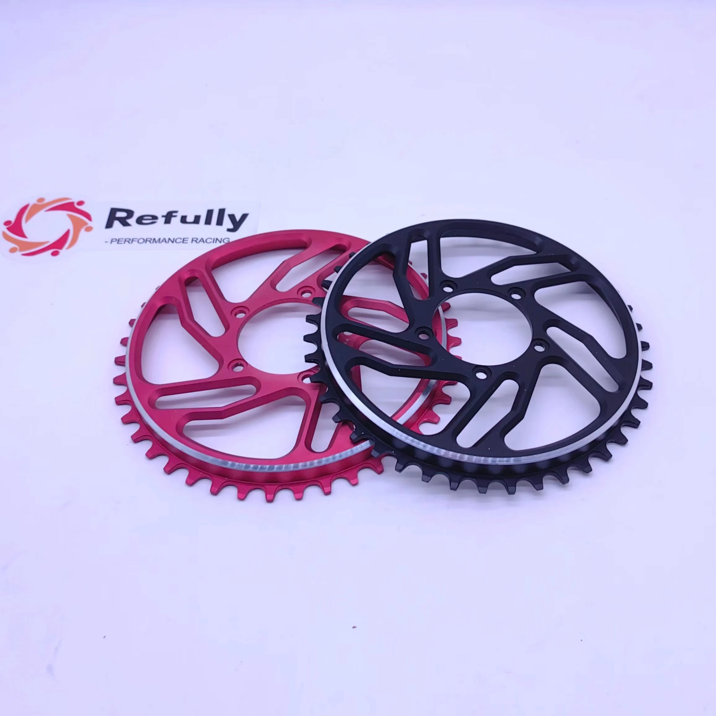 Schmales breites Design Kettenblatt 42t Kit für Bafang BBS01 & BBS02