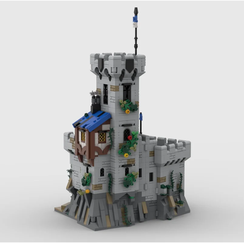 

MOC building blocks toy - medieval castle tower model set - creative assembly toy - festive gift - suitable for all enthusiasts