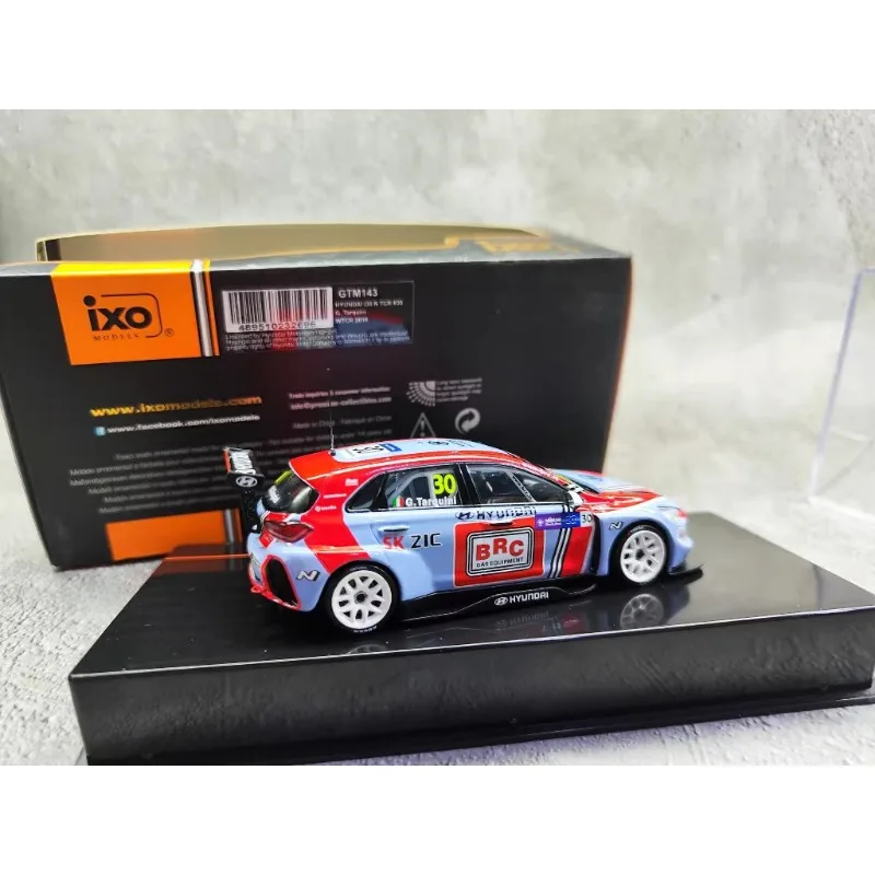 Diecast IXO 1/43 Bilancia HYUNDAI I30 N TCR G WTCR 2018 Auto Da Corsa In Lega Modello Da Collezione Giocattolo Regalo Souvenir Display Ornamento