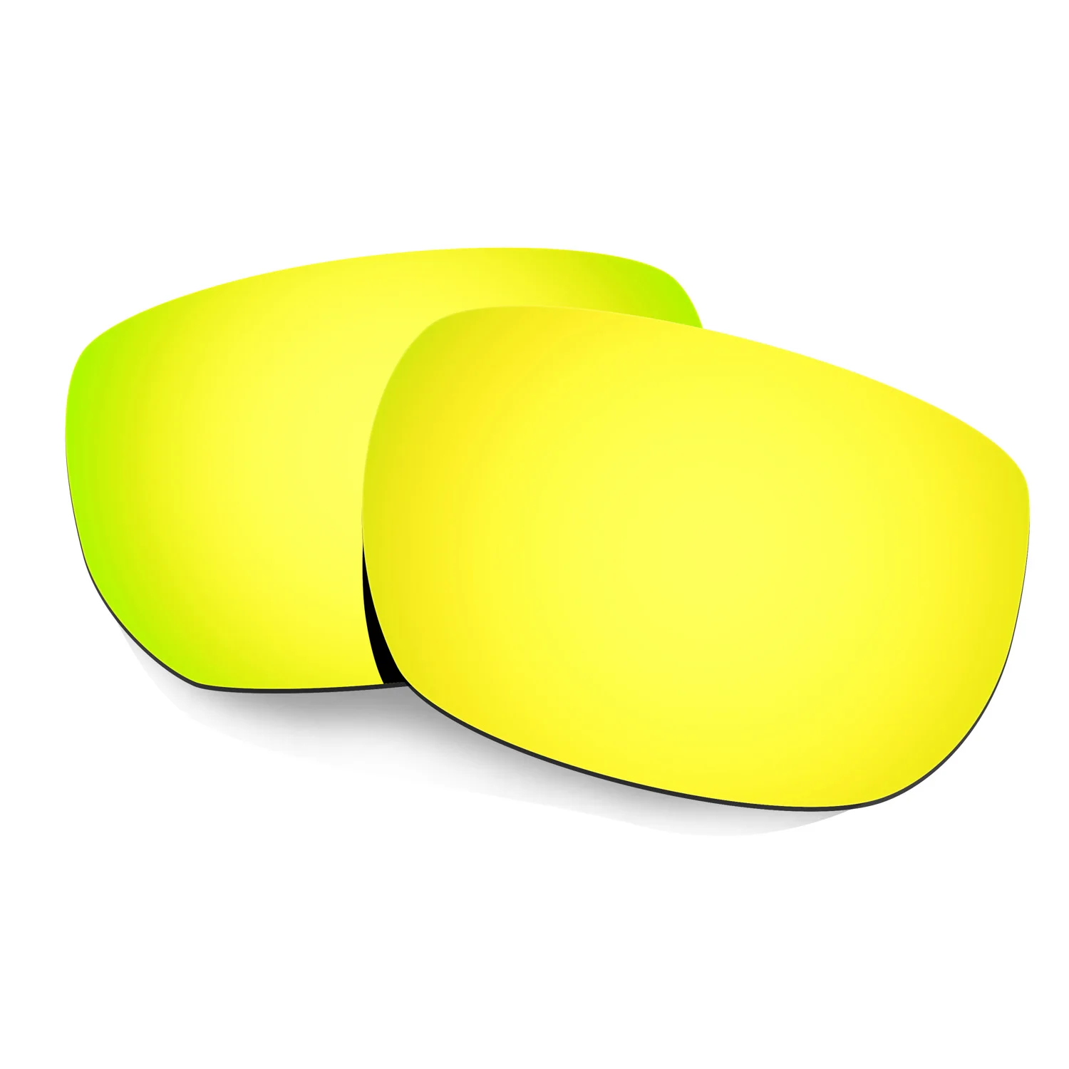 عدسات Hkuco البديلة للرجال لنظارات Oakley Style Switch الشمسية المستقطبة بالذهب عيار 24 قيراط