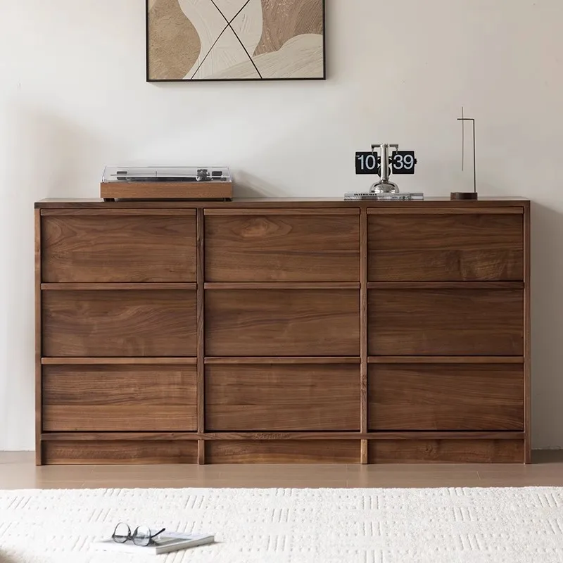 خزانة تخزين متعددة الوظائف بحافة تخزين كلاسيكية من أمريكا الشمالية قابلة للتخصيص على شكل عظمة الكرز