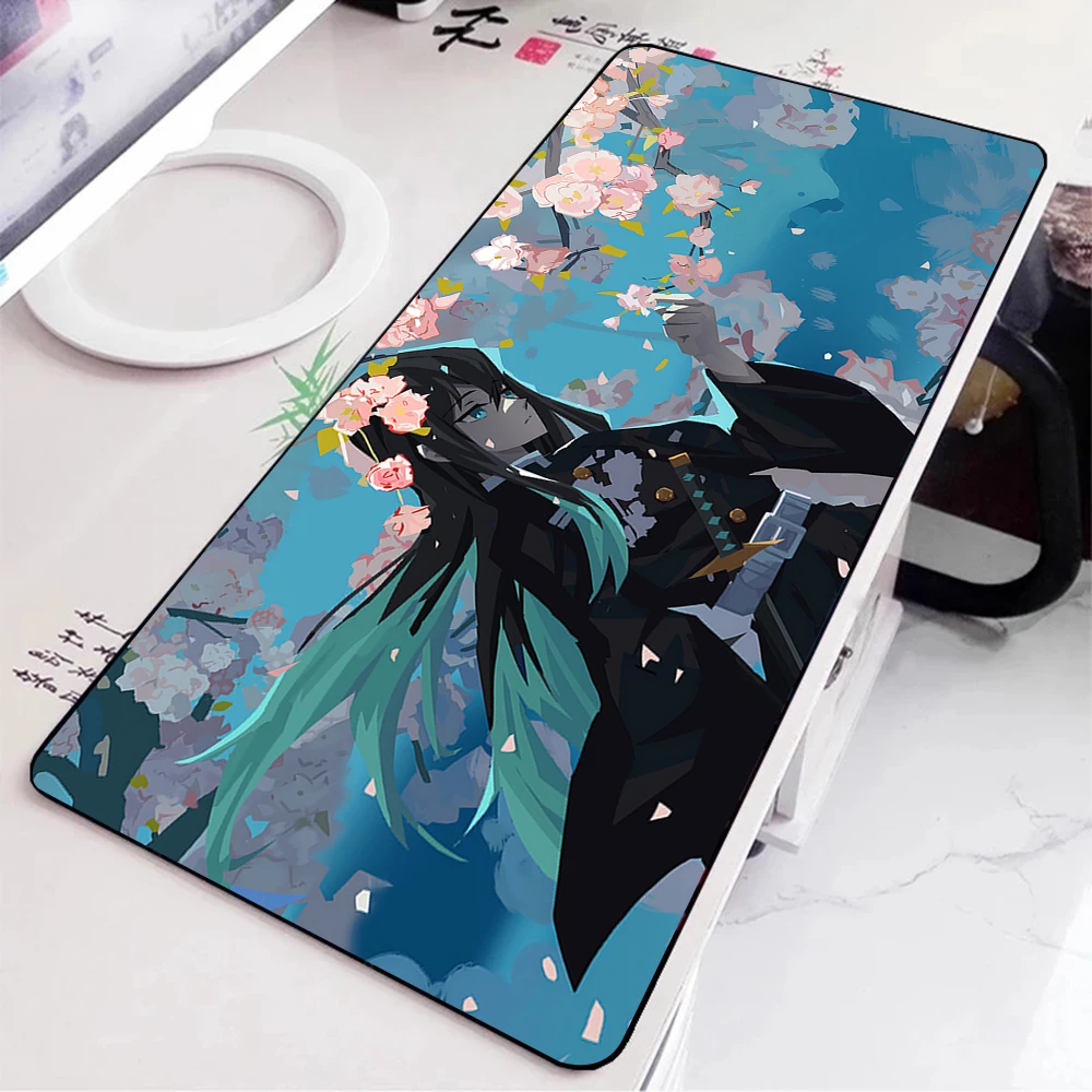 muichiro Mousepad HD Printing Computer Gamers Locking Edge Non-slip Mouse Pad XXL90x40cm Keyboard PC Desk Pad