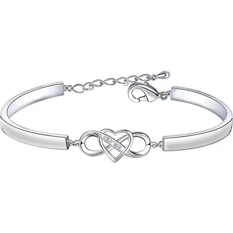 Fashion Eternal Heart Bracelet Fashionable, simple, light luxury accessory jewelry gift