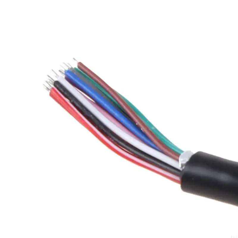 F1CF 30cm OBDII Extension Male Plug Connector Opening Cable Connector For ELM327