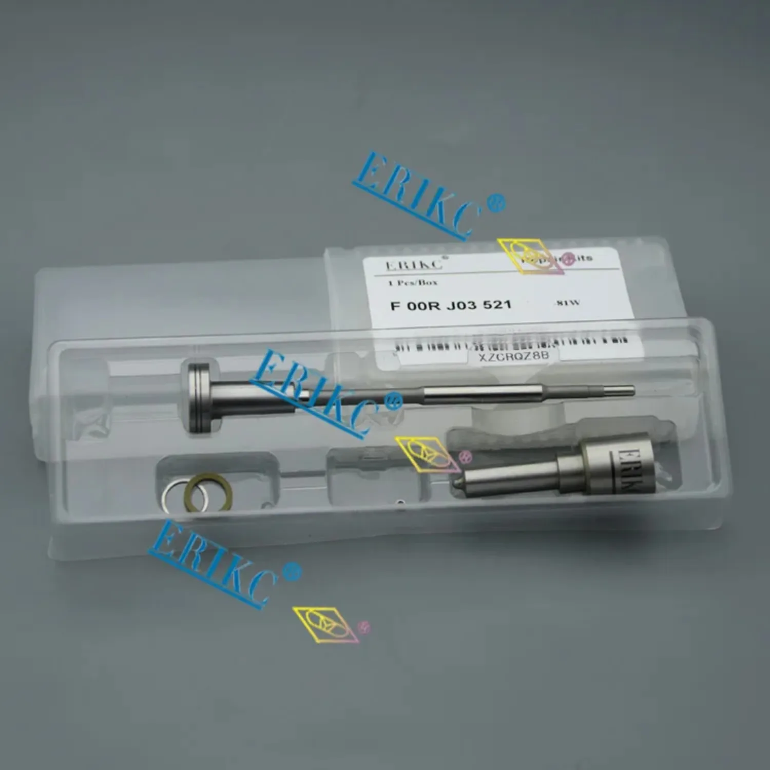 

ERIKC F00RJ03521 Diesel Injector Repair Kits F 00R J03 521 with Nozzle DLLA144P2273 Valve F00RJ02806 for Cummins 0445120304