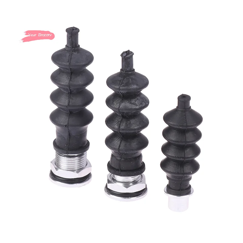 Joint de tige de poussée de Servo de bateau RC, raccords en aluminium avec soufflet en caoutchouc pour pièces de gouvernail de boîte à Radio-système d'étanchéité de Servo de bateau