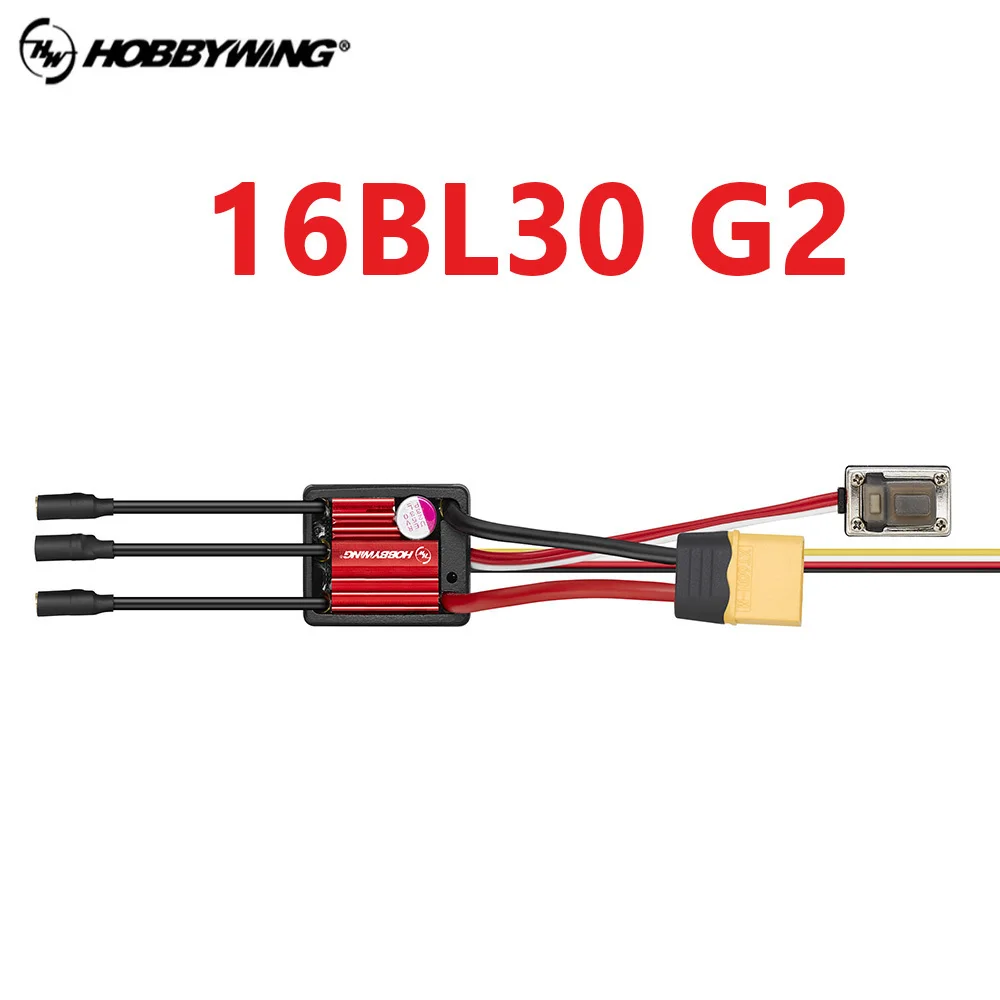 2025 ใหม่ Hobbywing QuicRun WP 16BL30 G2 30A ESC Brushless Sensorless สําหรับ 1/16 1/18 RC รถ