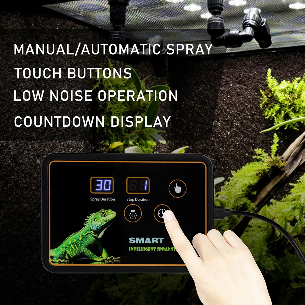 2025High Quality Intelligent Spray Smart Spray System Humidification Low Noise Spray Atomizing Set Shockproof EU/US/UK Plug