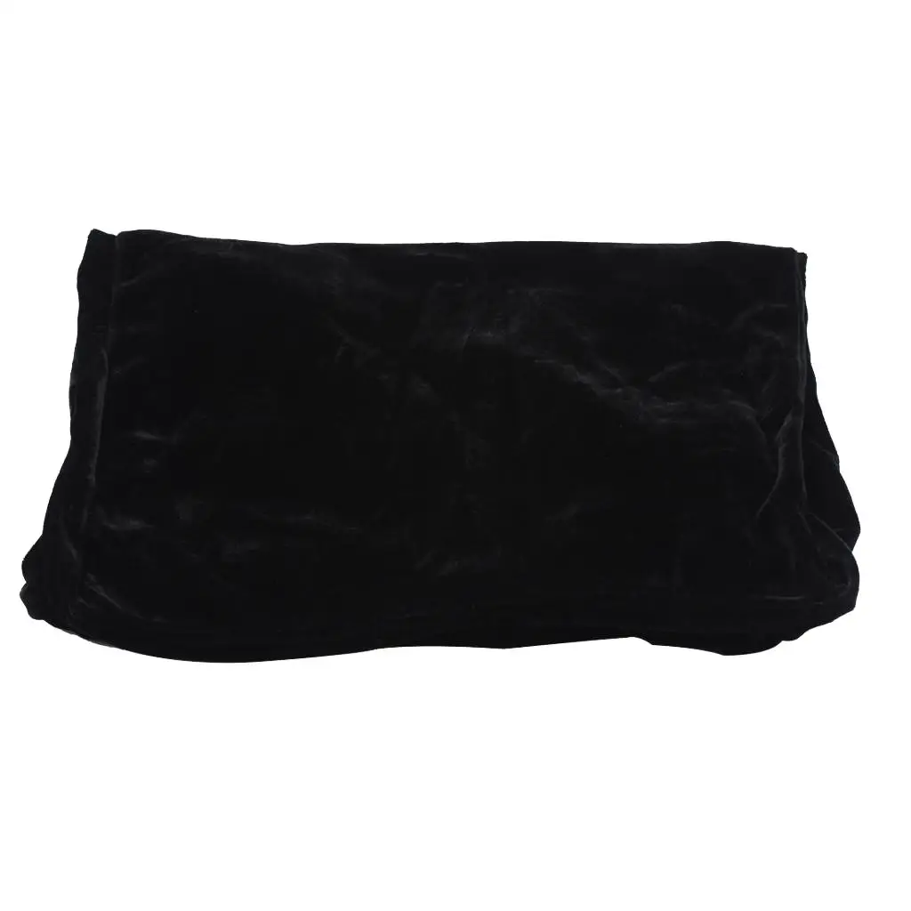 Piano Bench Cover Dustproof Pleuche Velvet Stool Protector Comfortable Accessories for Music Studio