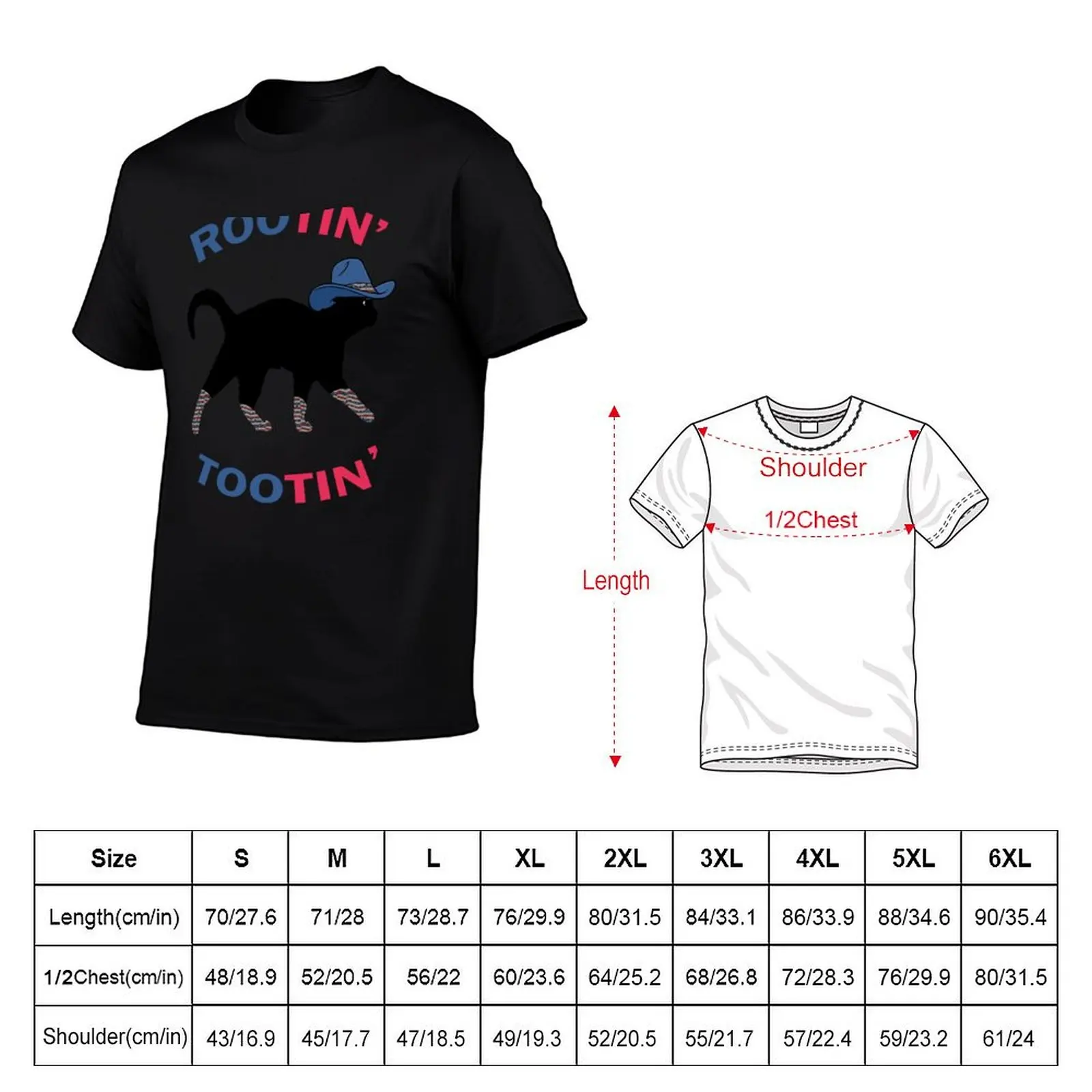 Rootin Tootin Cowboy Cat T-Shirt new edition boys whites blacks mens designer t shirt