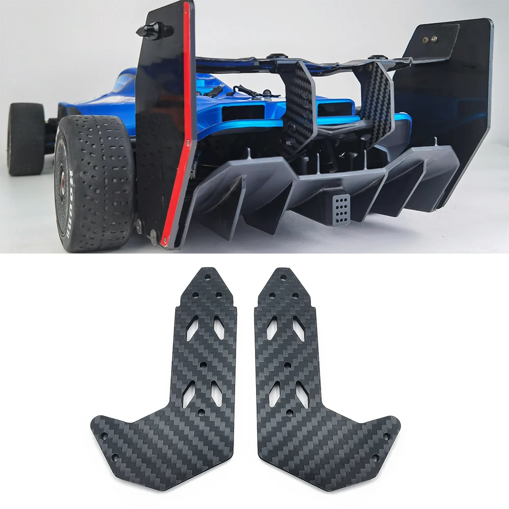 YEAHRUN Side Tail Wing Mount Set Rear Wing Support Frame for LIMITLESS 1/7 RC All-Road Speed Bash Roller Upgrade Parts