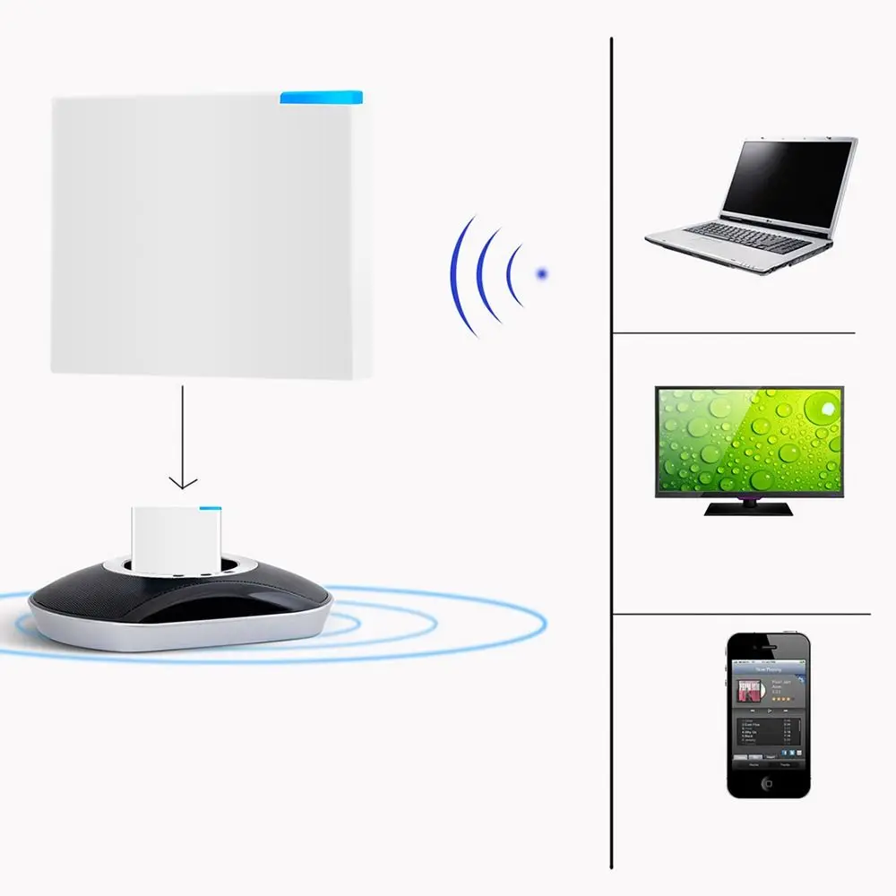 Station de son stéréo A2DP, adaptateur de musique sans fil, récepteur Audio Bluetooth 5.0, 30 broches