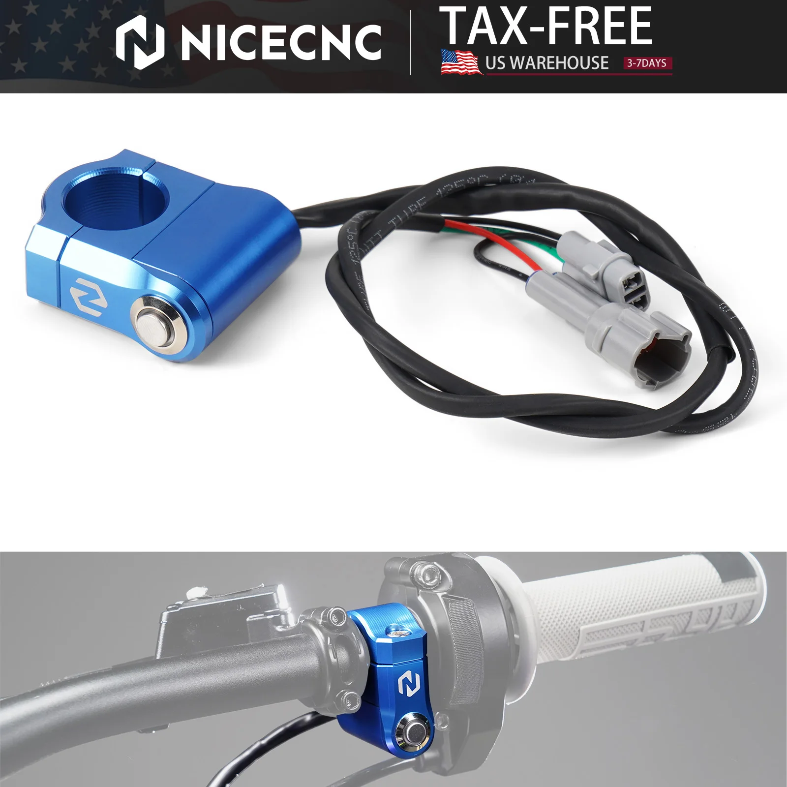 

NICECNC для Surron Light Bee X, электрический велосипед для грязи, переключатель фар Plug and Play для SUR-RON Light Bee S L1E Segway X160 X260