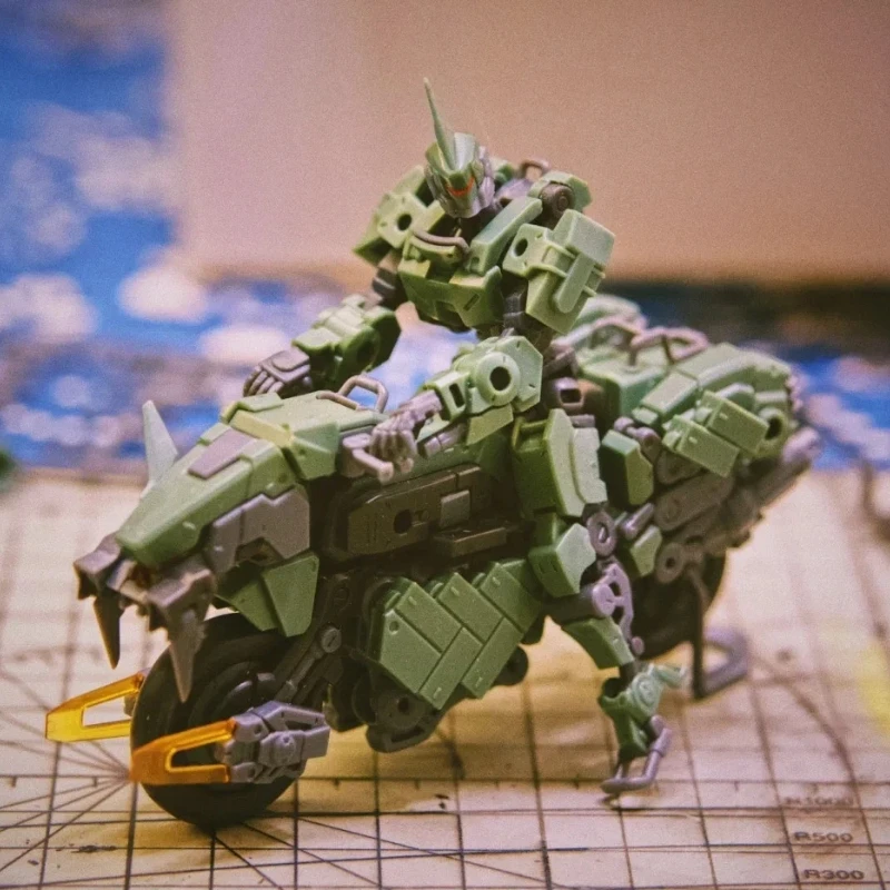 

Номер 57 1/24, бронированная кукла, охотничий клык, экшн-фигурки, сборная модель, комплект трансформирующейся игрушки-меха, украшение для рабочего стола, подарок для мальчика