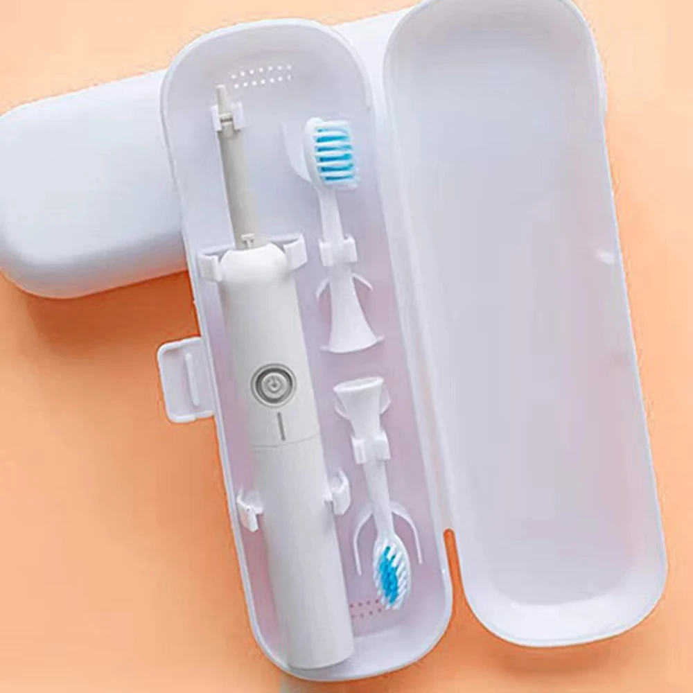 Portable Electric Toothbrush Storage Box PP Material Outdoor Travel Dust-Proof Universal Model for Electric Toothbrush Box