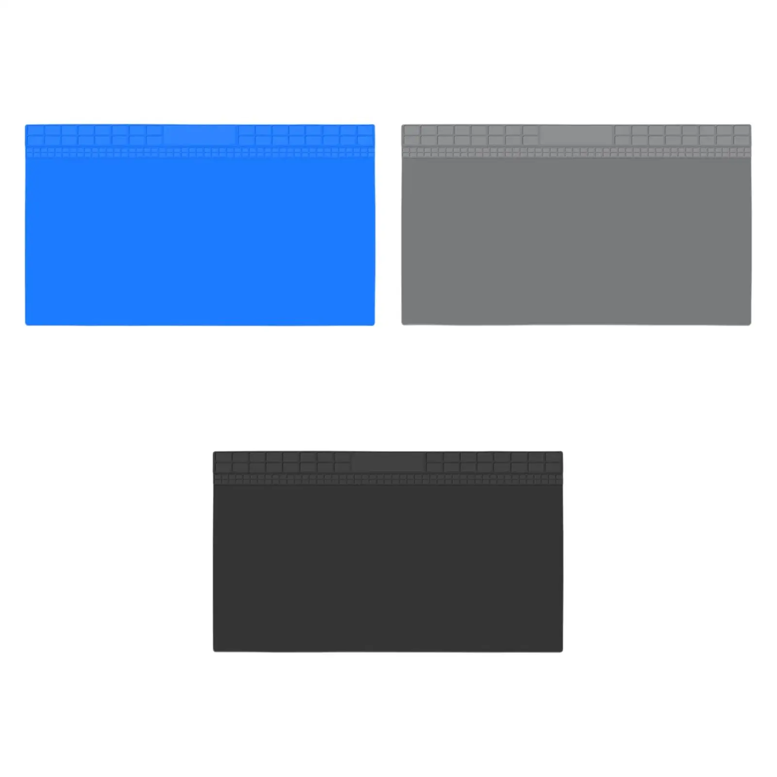 

Silicone Soldering Pad Soldering Mat Foldable Welding Pad Anti Slip for Cameras Laptops Electronic Components Computer Phone