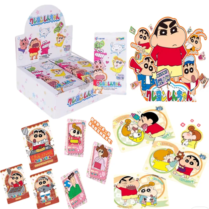 

Kabao Genuine Crayon Shin-chan Cards Series 1 Fun Time Collectible Cards Limited Edition Rare Children Anime Gift Toys