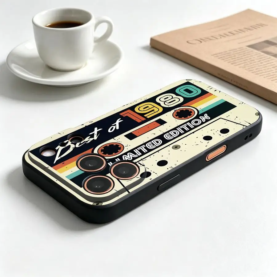 Phone Cover Case for Apple iPhone 17 Pro Max 15 Plus 14 13 Mini X XS XR 12 11 16 7 8 Air 17e 16e Cool Cassette view 2