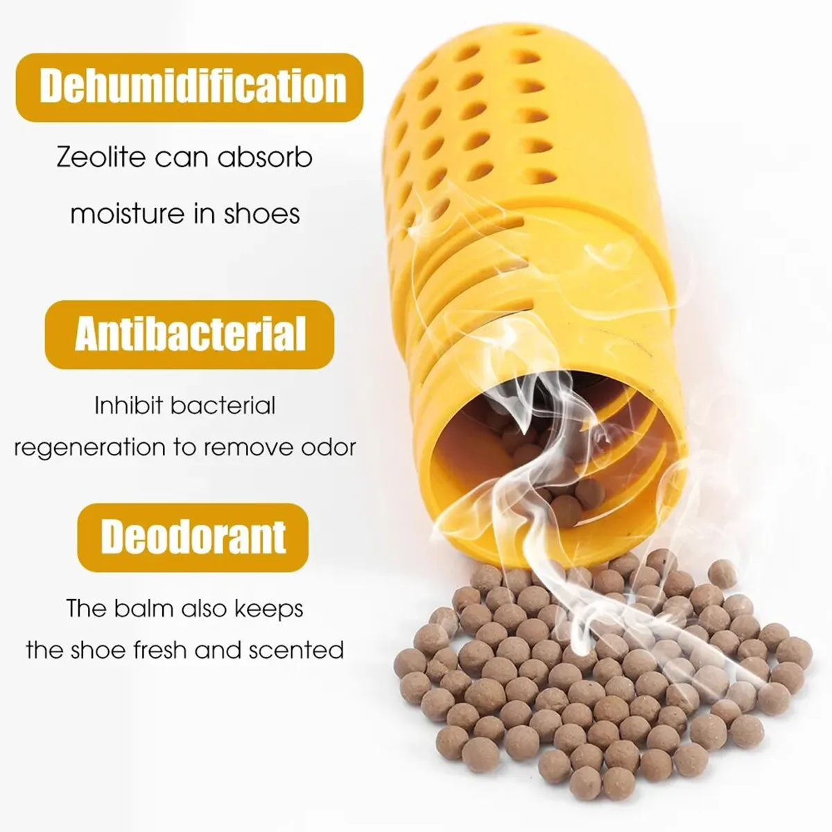 1 Shoe Deodorant Capsule, Sports Shoe Desiccant, Shoe Cabinet, Wardrobe Deodorant, Activated Carbon Deodorant Bag