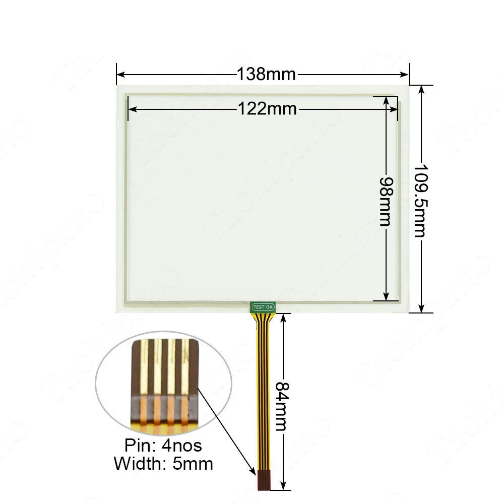 For XV-252-57CNN-1-1K Touch Screen Panel Glass Touchpad High Sensitivity