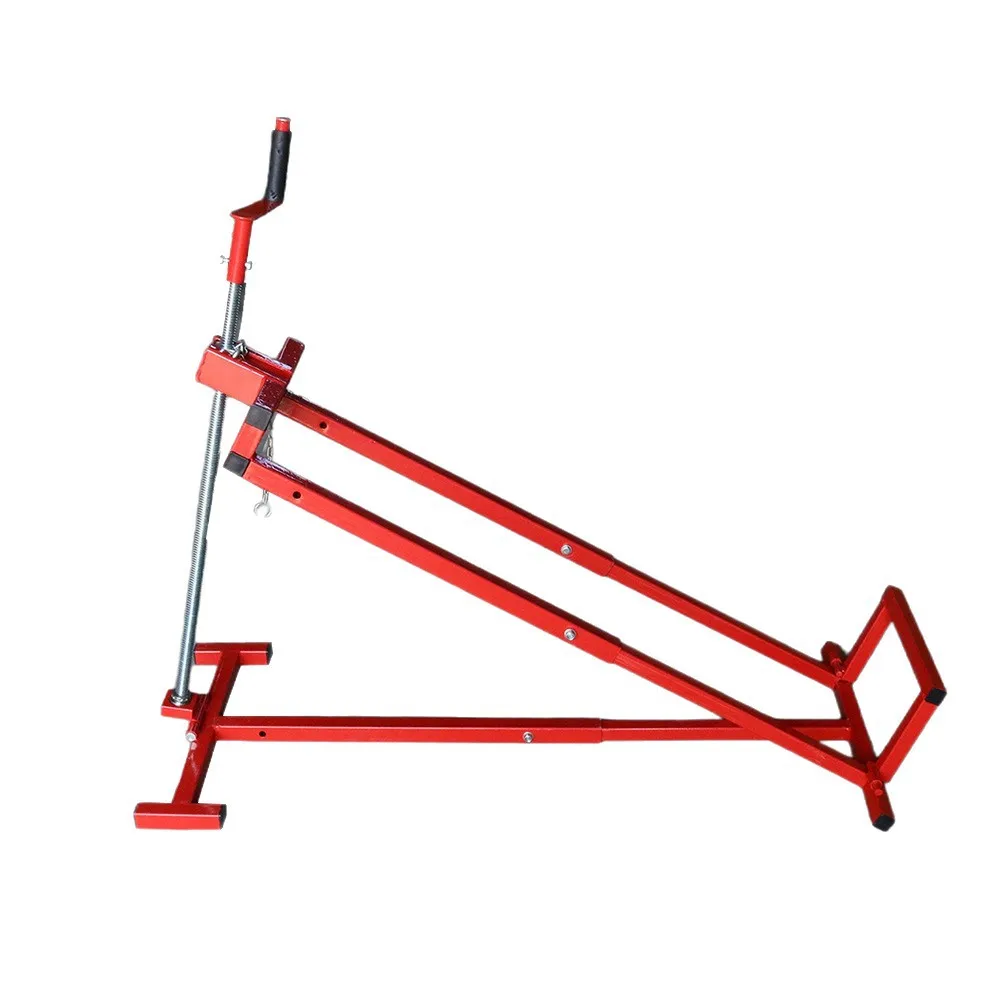 Lawn mower stand hand crank spiral side top garden machinery lawn mower manual lawn mower jack