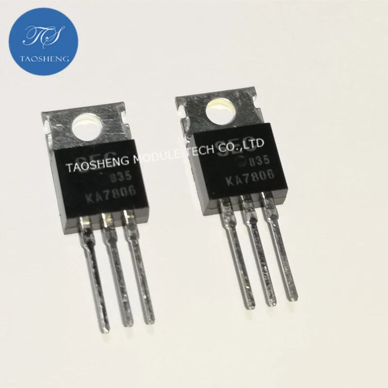 1PCS 100% New&Original KA7806 TO-220【TAOSHENG】MODULE #TS10073