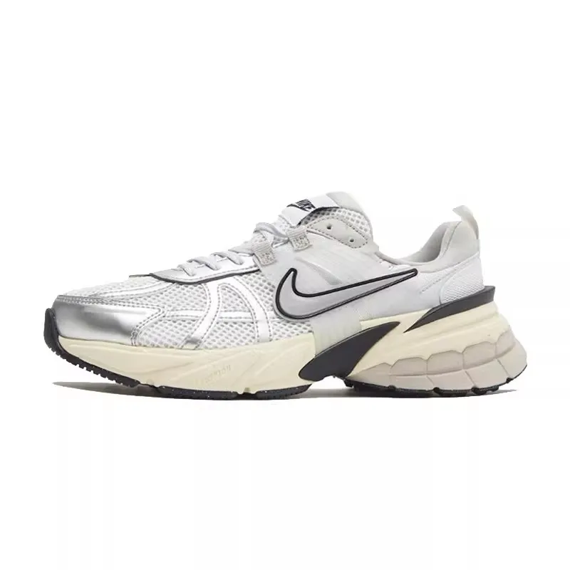 Nike v2k run Damskie trampki Oddychające i wygodne lekkie buty do biegania w stylu retro FD0736-100