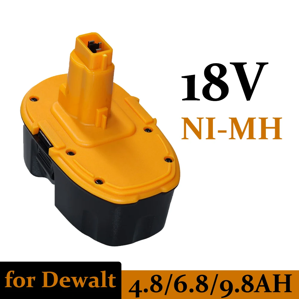 

For DeWalt Tool 18V 4800/6800/9800MAH Battery Replaceable and Rechargeable Dc9096 De9039 De9095 Dw9098 De9503 Dw9096