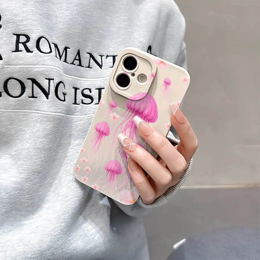 حافظة هاتف ناعمة من مادة TPU غير لامعة من Angel Eye، متوافقة مع حماية Plus360 درجة لهاتف iPhone 17 إلى 11 Pro Max