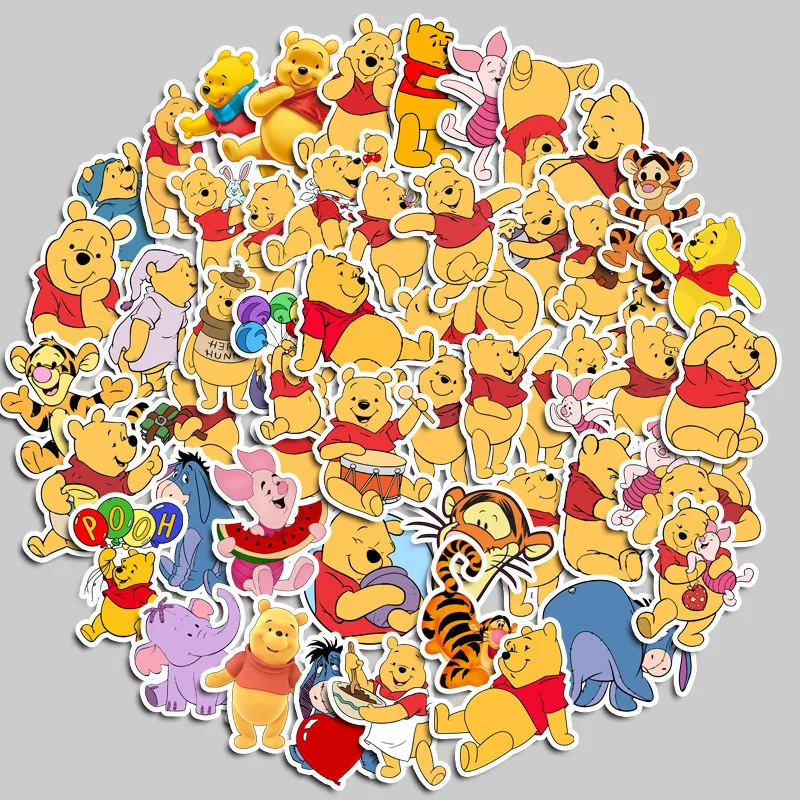 Disney Winnie the Pooh Stickers Party Favors Winnie Birthday Party Gifts Christmas Stocking Fillers Prizes Party Decorations