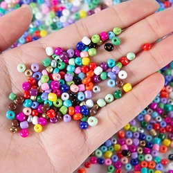 1000pcs/Lot10g 2mm Charming Czech Glass Seed Beads DIY Bracelet Necklace Spacer Beads for Jewelry Making DIY Earrings Necklace