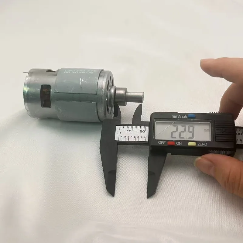 Equipped with Dayi lithium battery hair dryer motor 775 21V  suction fan motor all copper rechargeable fan 04907
