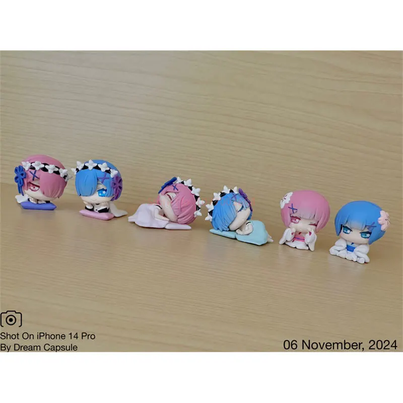 Animatiespeelgoed Re: Zero - Starten leven in een andere wereld Serie Rem Ram Leuke Anime Girl Figuur Model Display Speelgoedcadeaus