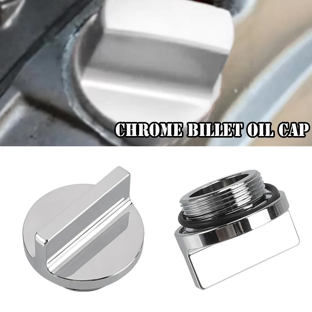 

2024 Motorcycle For Kawasaki VULCAN 900 Vn900 Vulcan900 Classic LT Custom SPECIAL EDITION Chrome Billet Oil Filler Cap 2006-2023