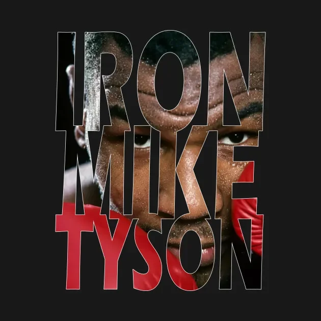 Boxer Mike Tyson Men's Casual 100% Cotton O-Neck Summer T Shirt